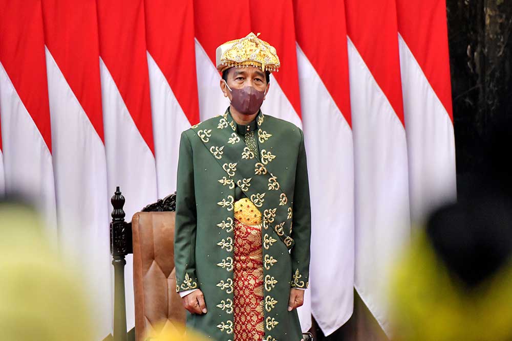 Naskah Lengkap Pidato Presiden Jokowi dalam Sidang Tahunan 2022